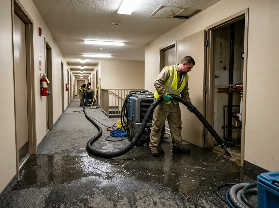 multi-unit-apartment-hallway-f-005 — frequently asked questions, Emergency Burst Pipe Water Extraction & Removal in Beach Pa…